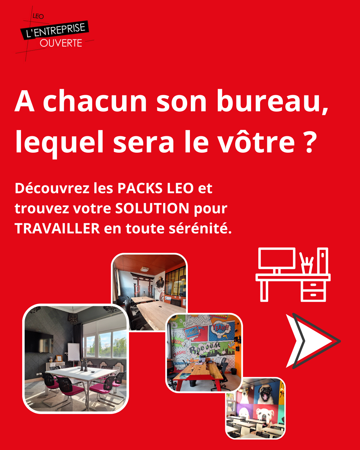A chacun son bureau, lequel sera le votre ?
