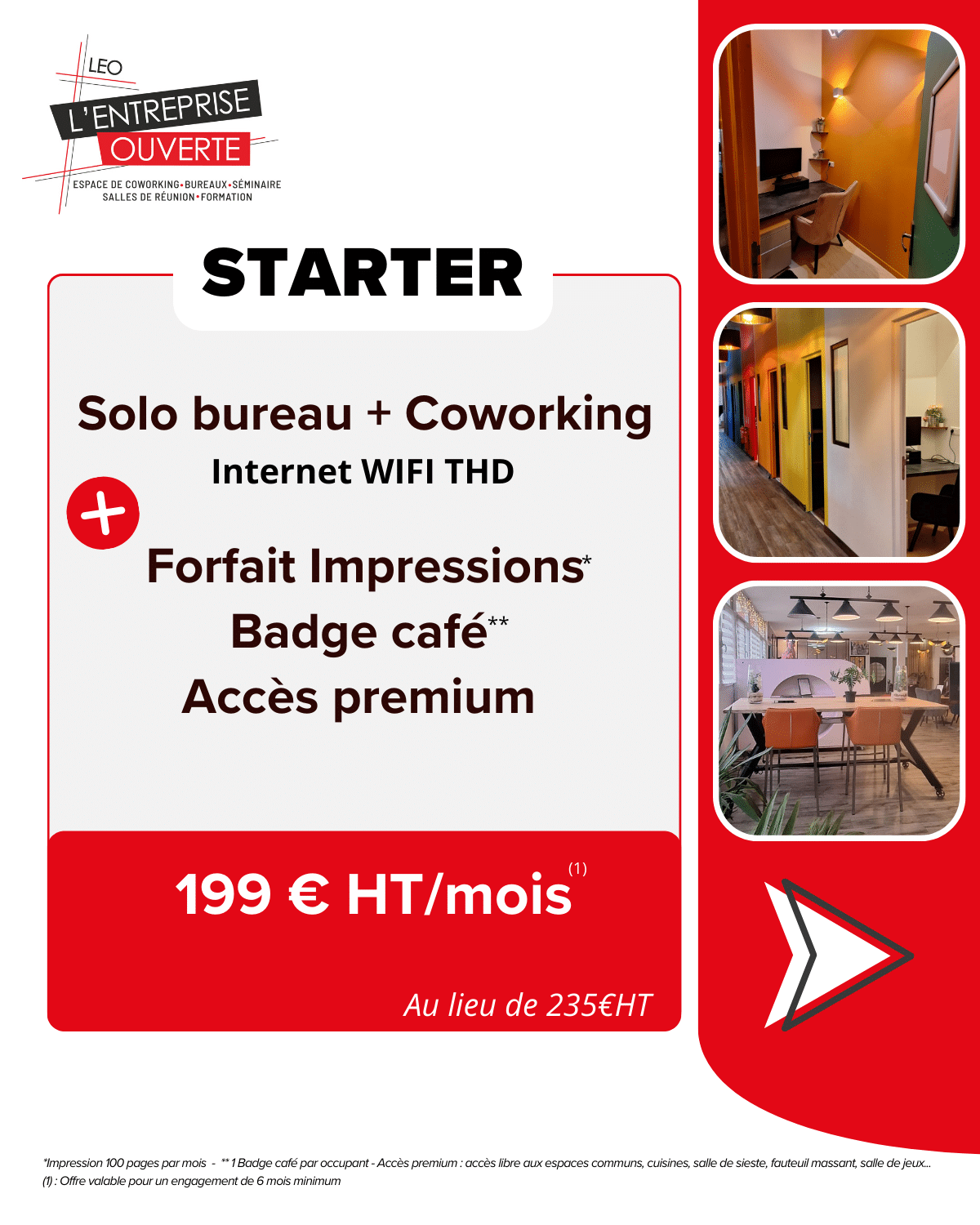 A chacun son bureau, lequel sera le votre ? Starter